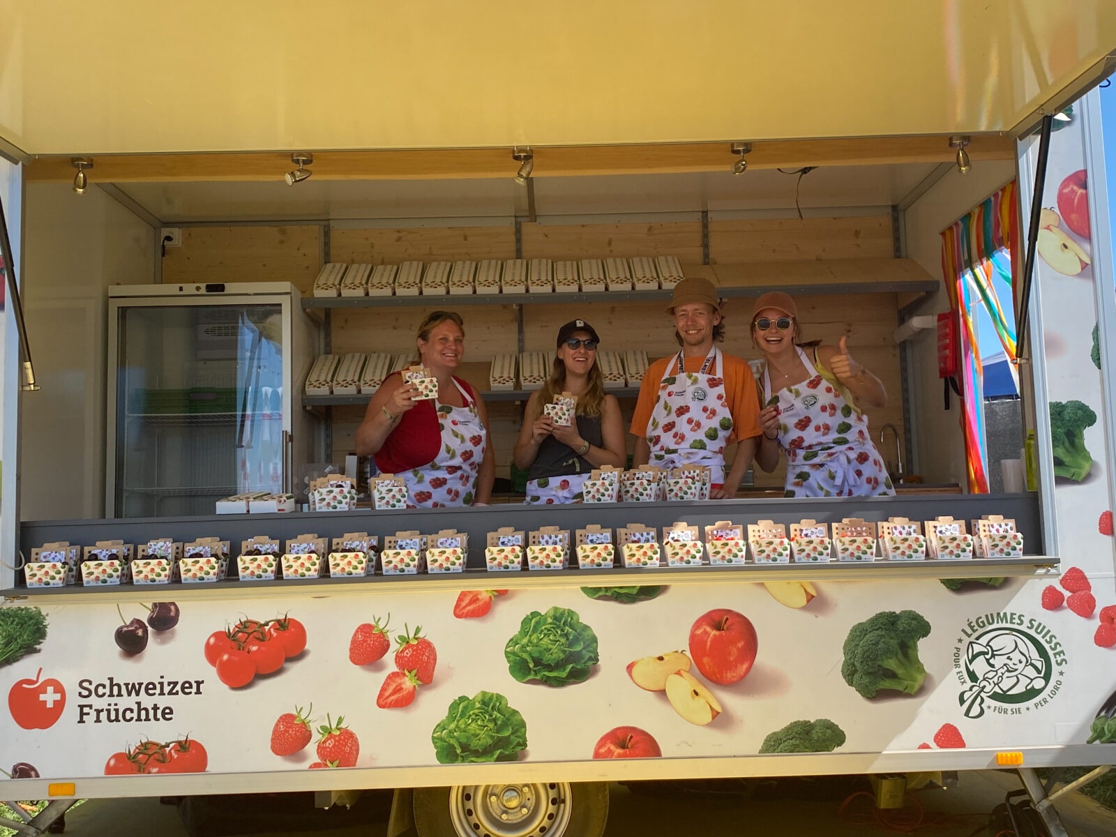 Der Openair Sommer Steht Vor Der T r Schweizer Obstverband